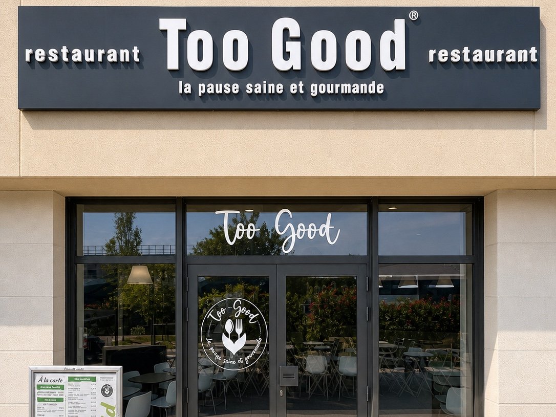 Façade du restaurant Too Good à Aix-en-Provence